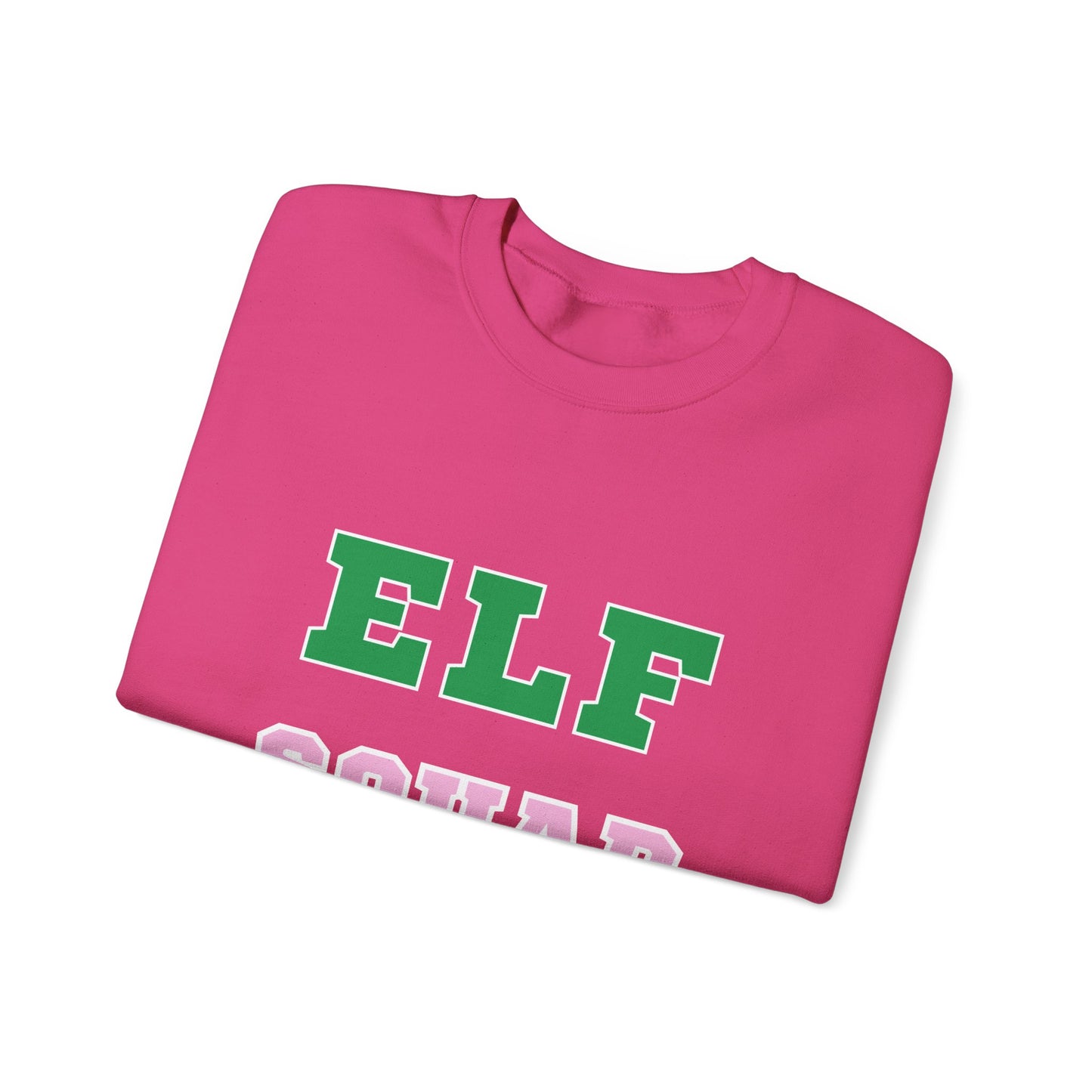 ELF SQUAD Unisex Heavy Blend™ Crewneck Sweatshirt - Festive Holiday Apparel