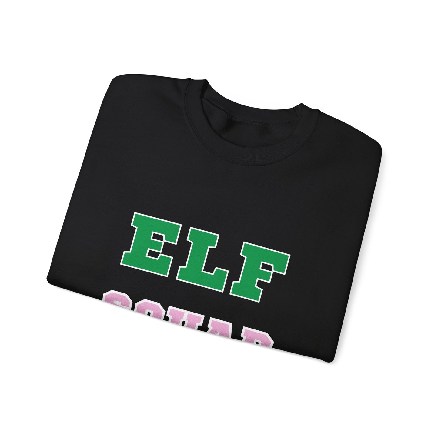 ELF SQUAD Unisex Heavy Blend™ Crewneck Sweatshirt - Festive Holiday Apparel