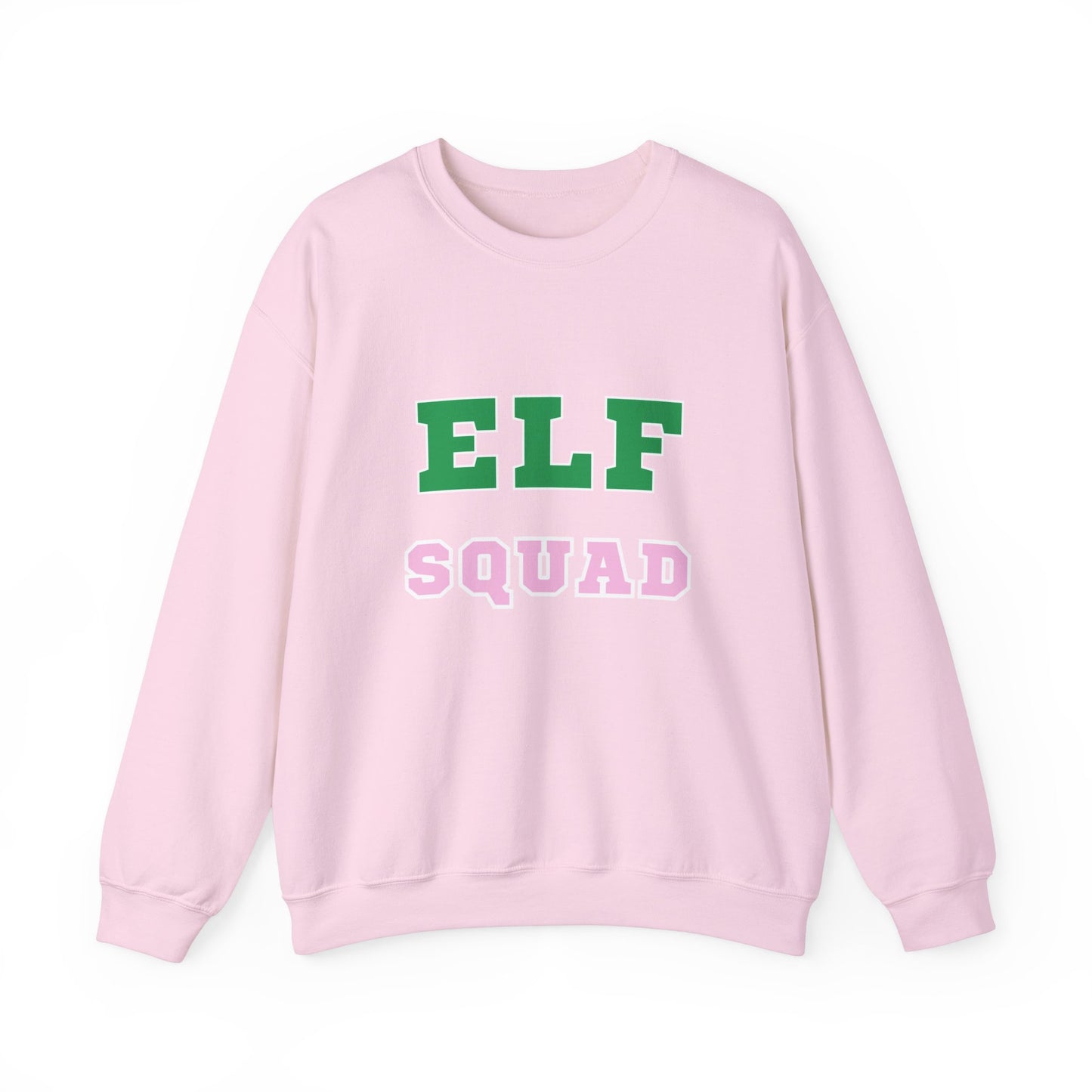 ELF SQUAD Unisex Heavy Blend™ Crewneck Sweatshirt - Festive Holiday Apparel