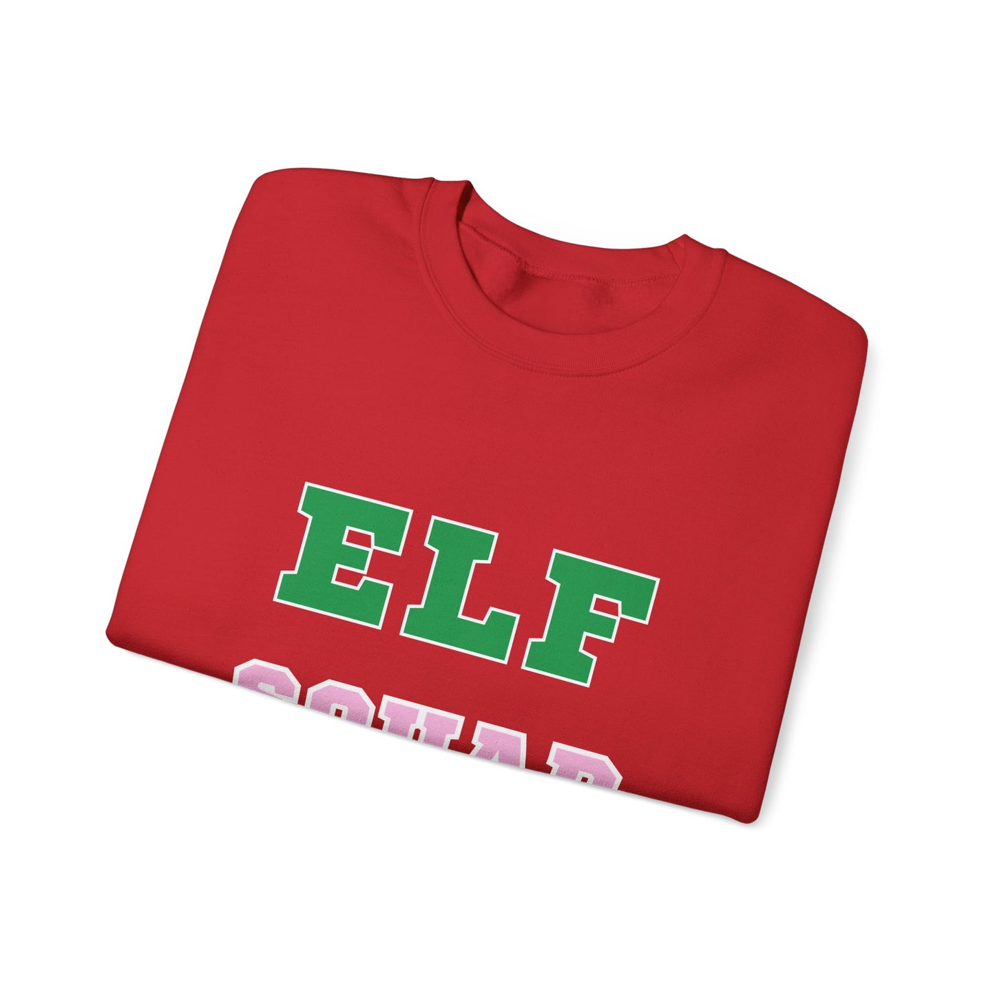 ELF SQUAD Unisex Heavy Blend™ Crewneck Sweatshirt - Festive Holiday Apparel