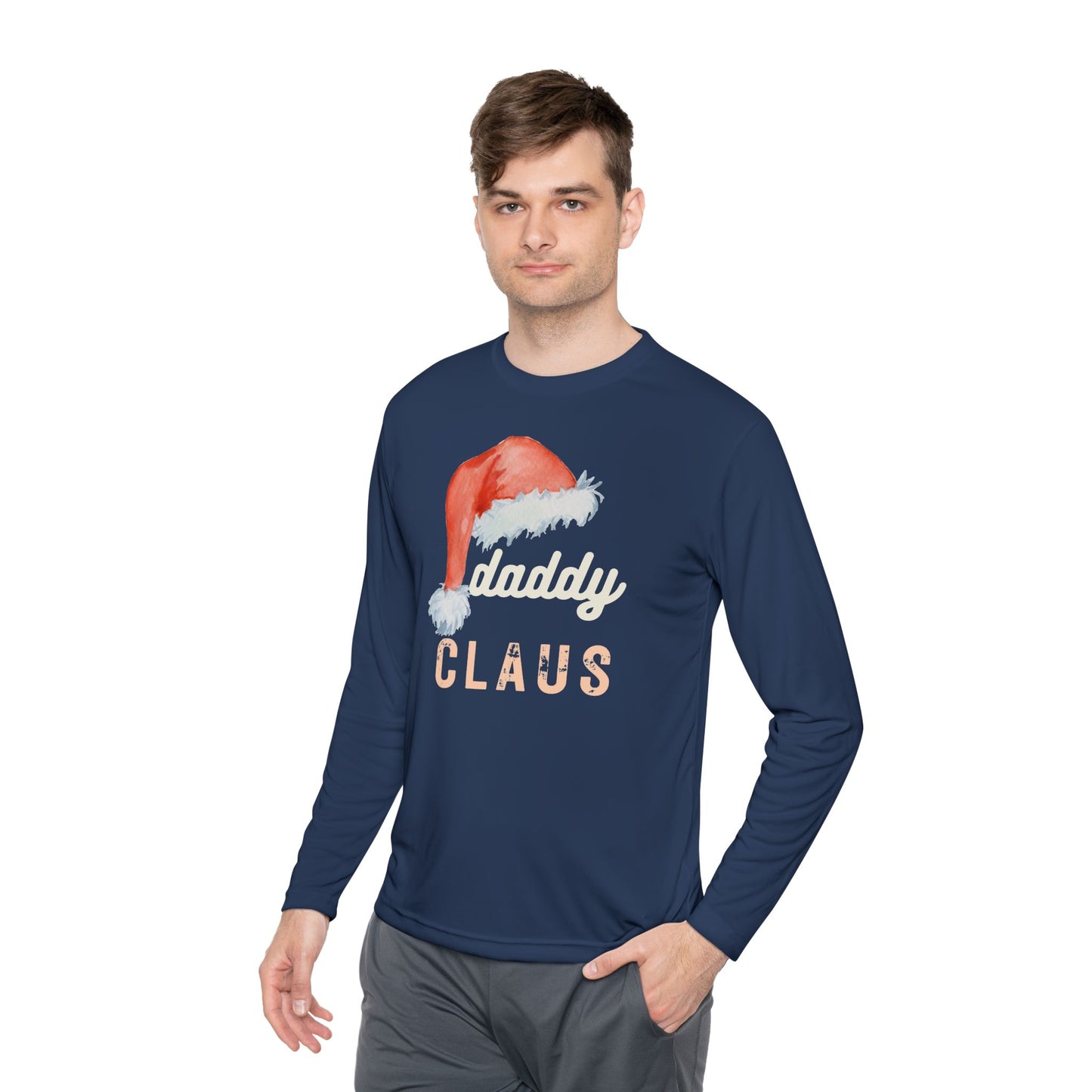 Men's Daddy Claus Lightweight Long Sleeve Tee