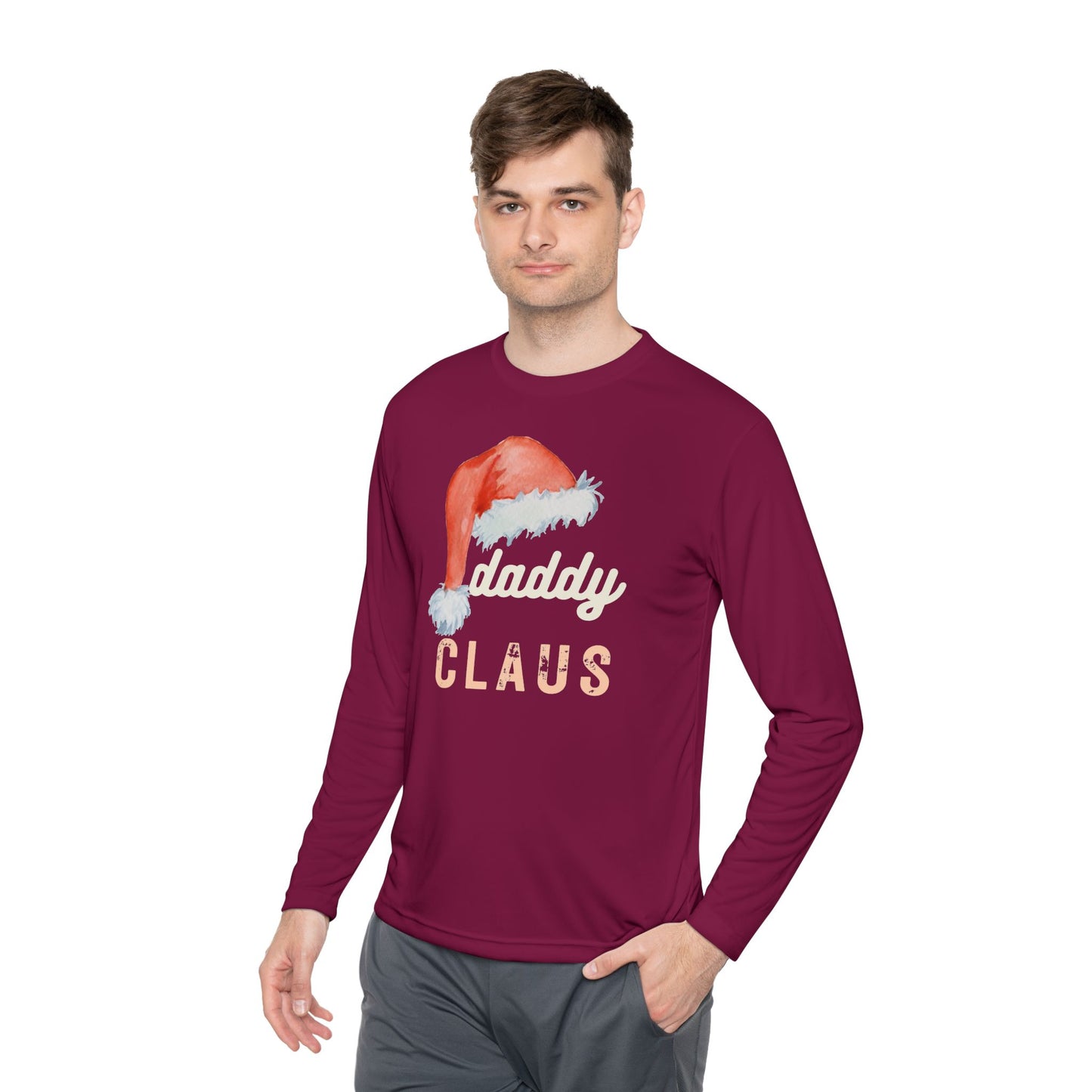 Men's Daddy Claus Lightweight Long Sleeve Tee