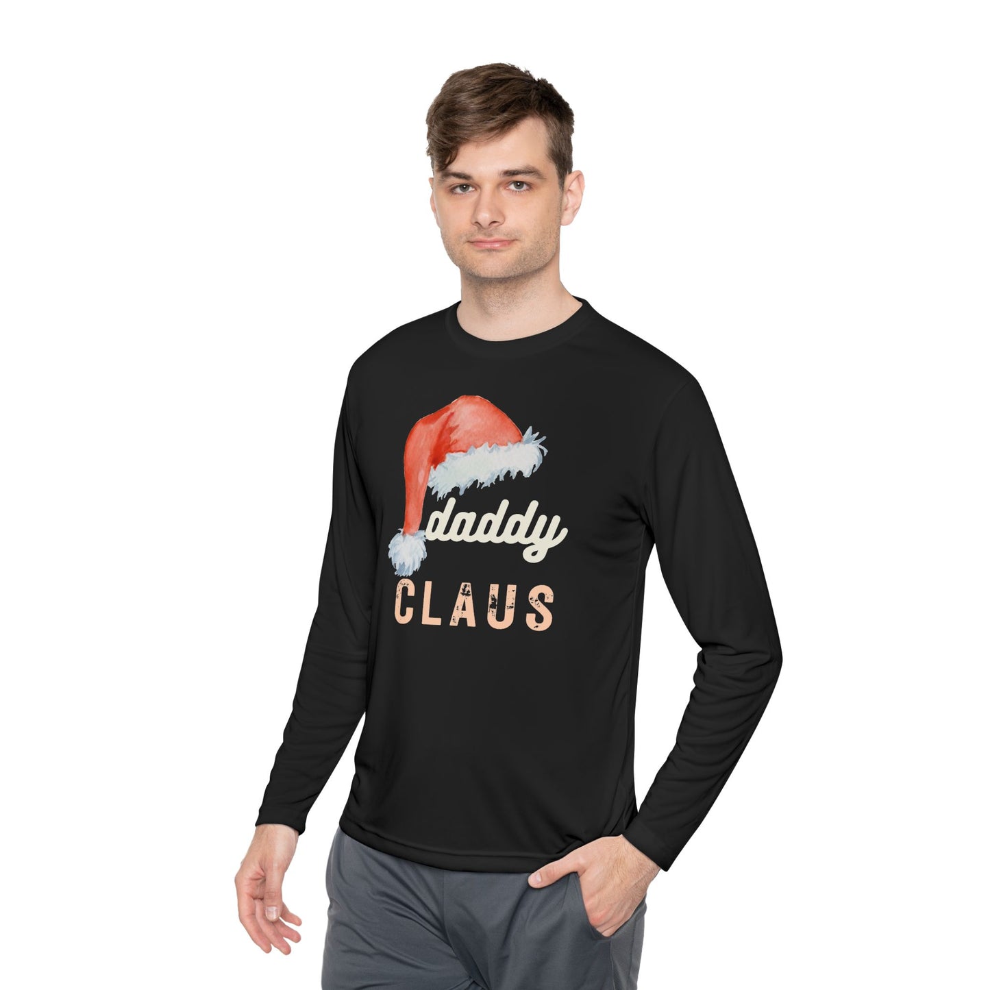 Men's Daddy Claus Lightweight Long Sleeve Tee