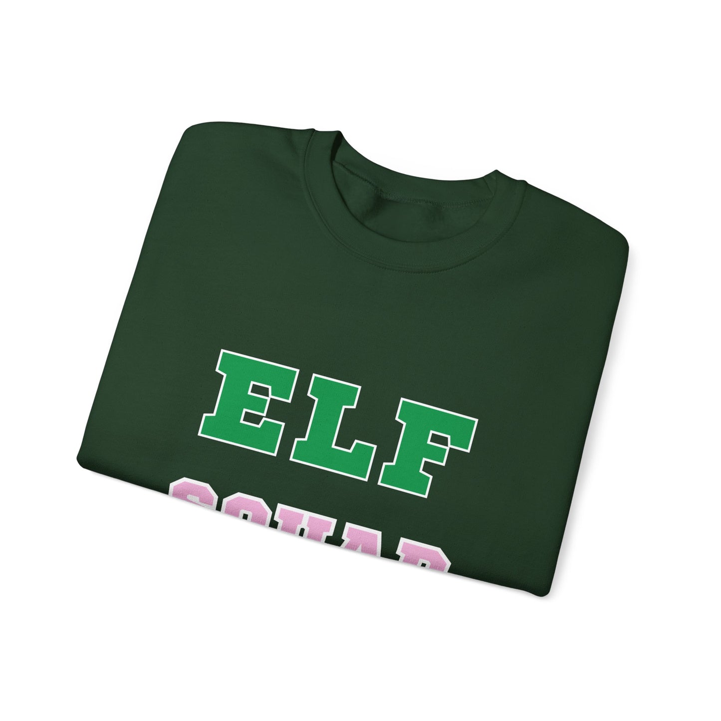 ELF SQUAD Unisex Heavy Blend™ Crewneck Sweatshirt - Festive Holiday Apparel