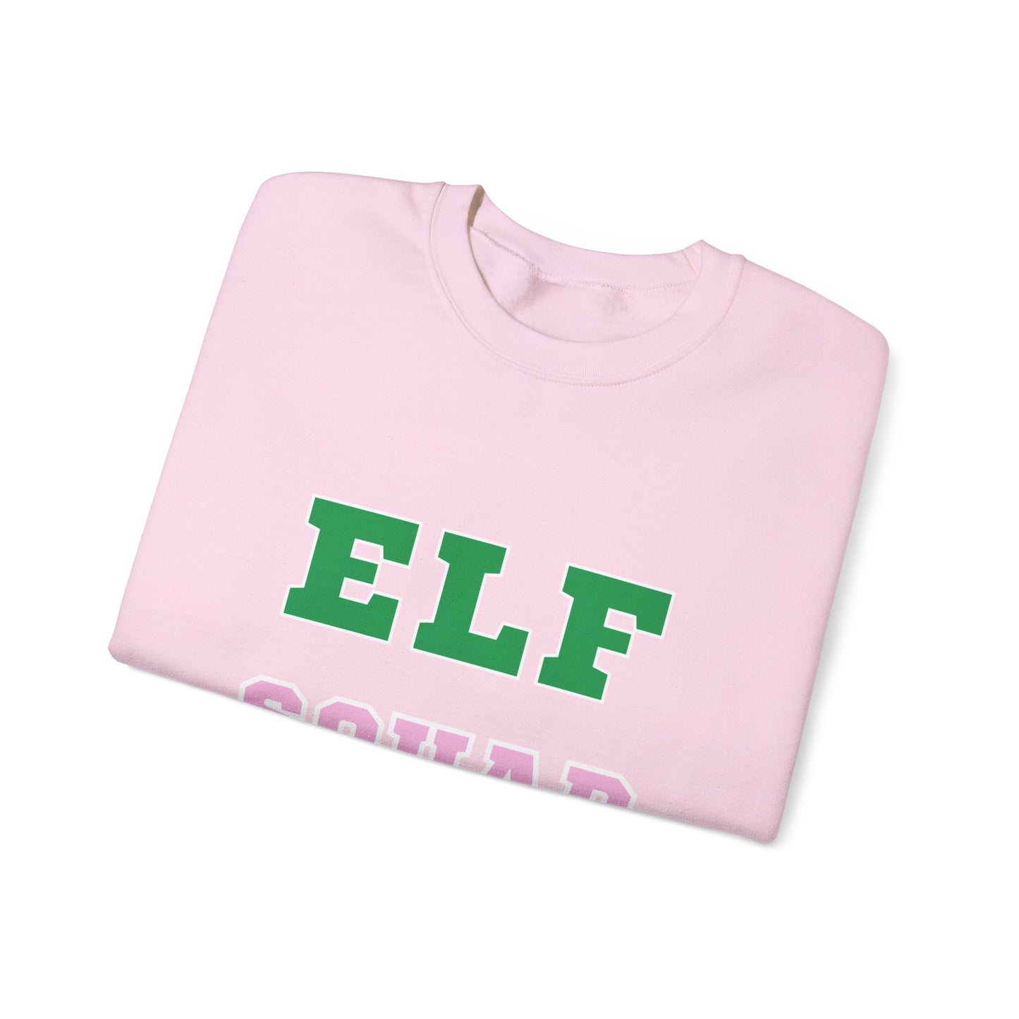 ELF SQUAD Unisex Heavy Blend™ Crewneck Sweatshirt - Festive Holiday Apparel