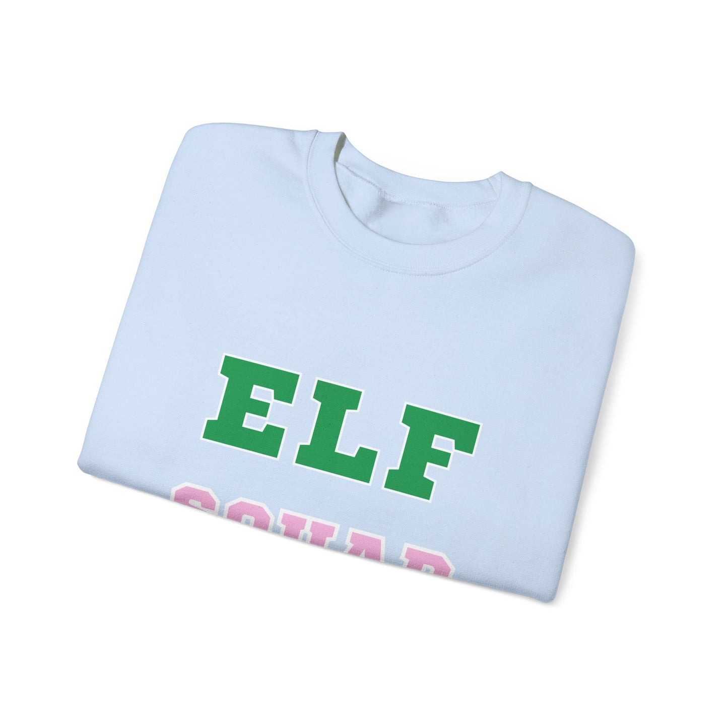 ELF SQUAD Unisex Heavy Blend™ Crewneck Sweatshirt - Festive Holiday Apparel