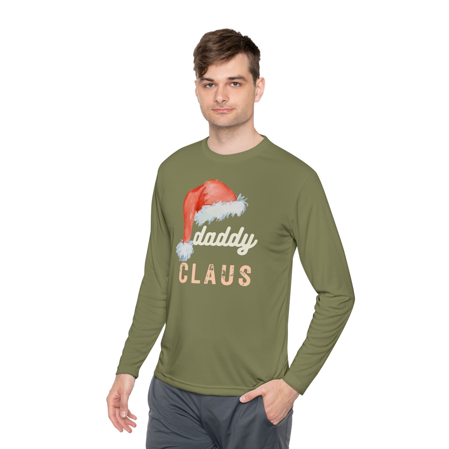 Men's Daddy Claus Lightweight Long Sleeve Tee