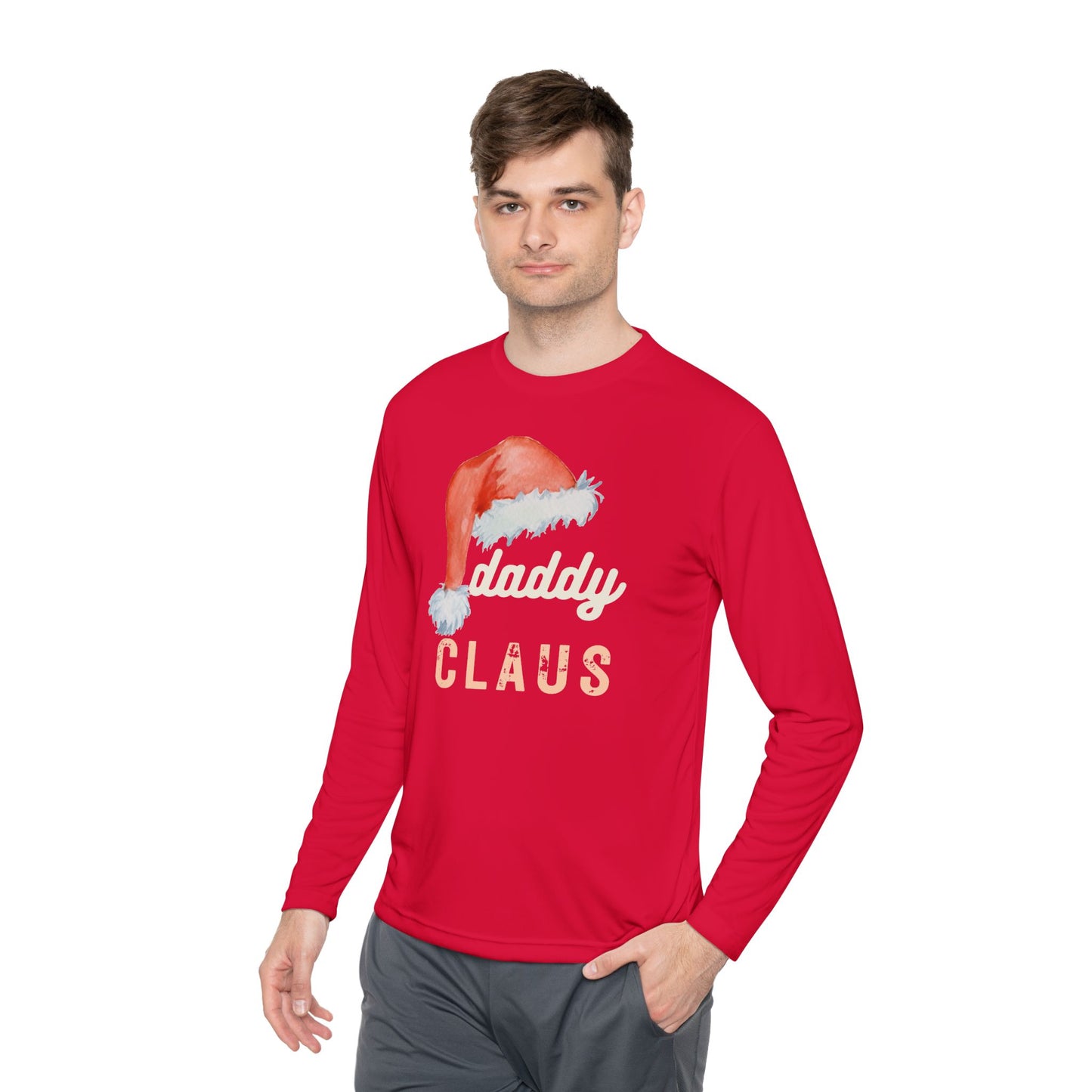 Men's Daddy Claus Lightweight Long Sleeve Tee