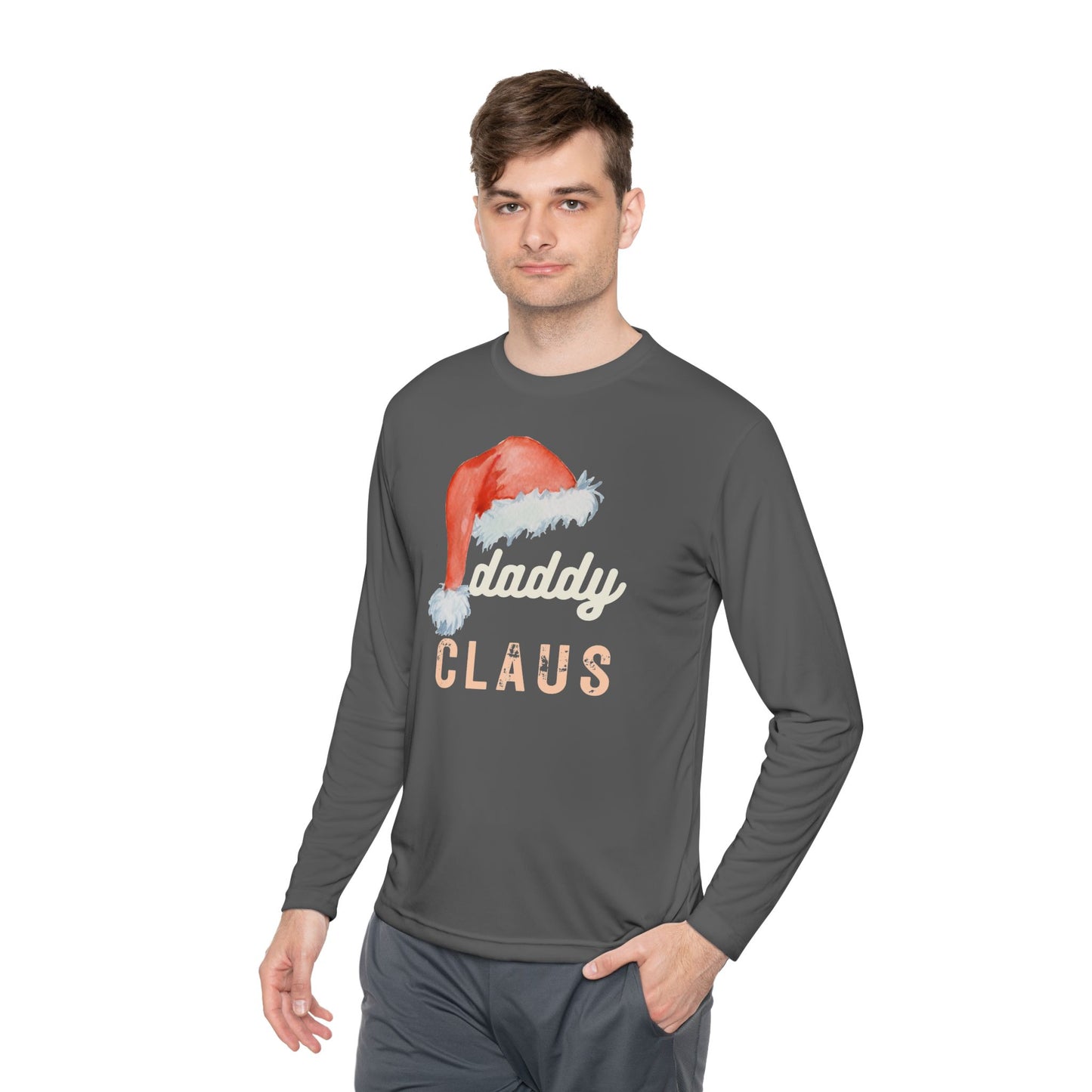 Men's Daddy Claus Lightweight Long Sleeve Tee