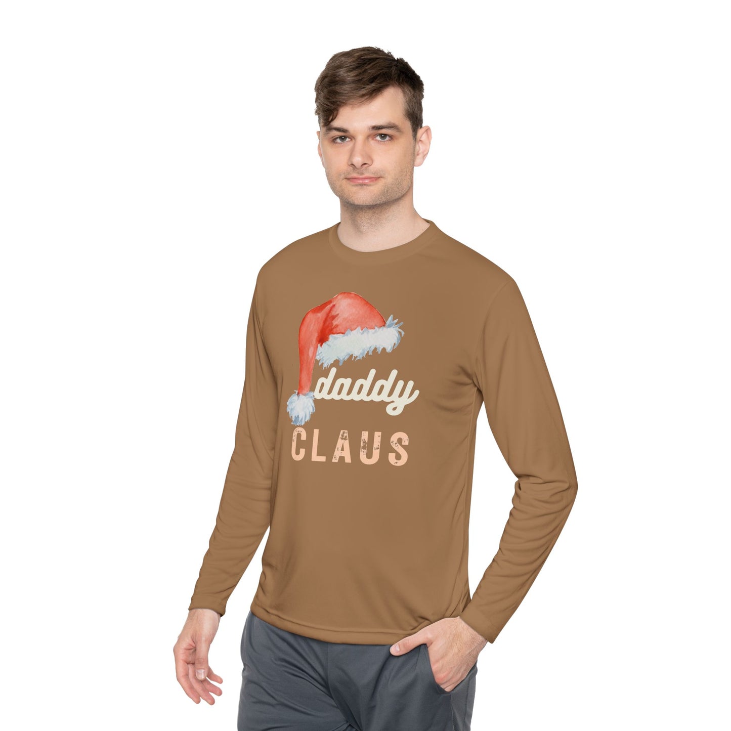 Men's Daddy Claus Lightweight Long Sleeve Tee