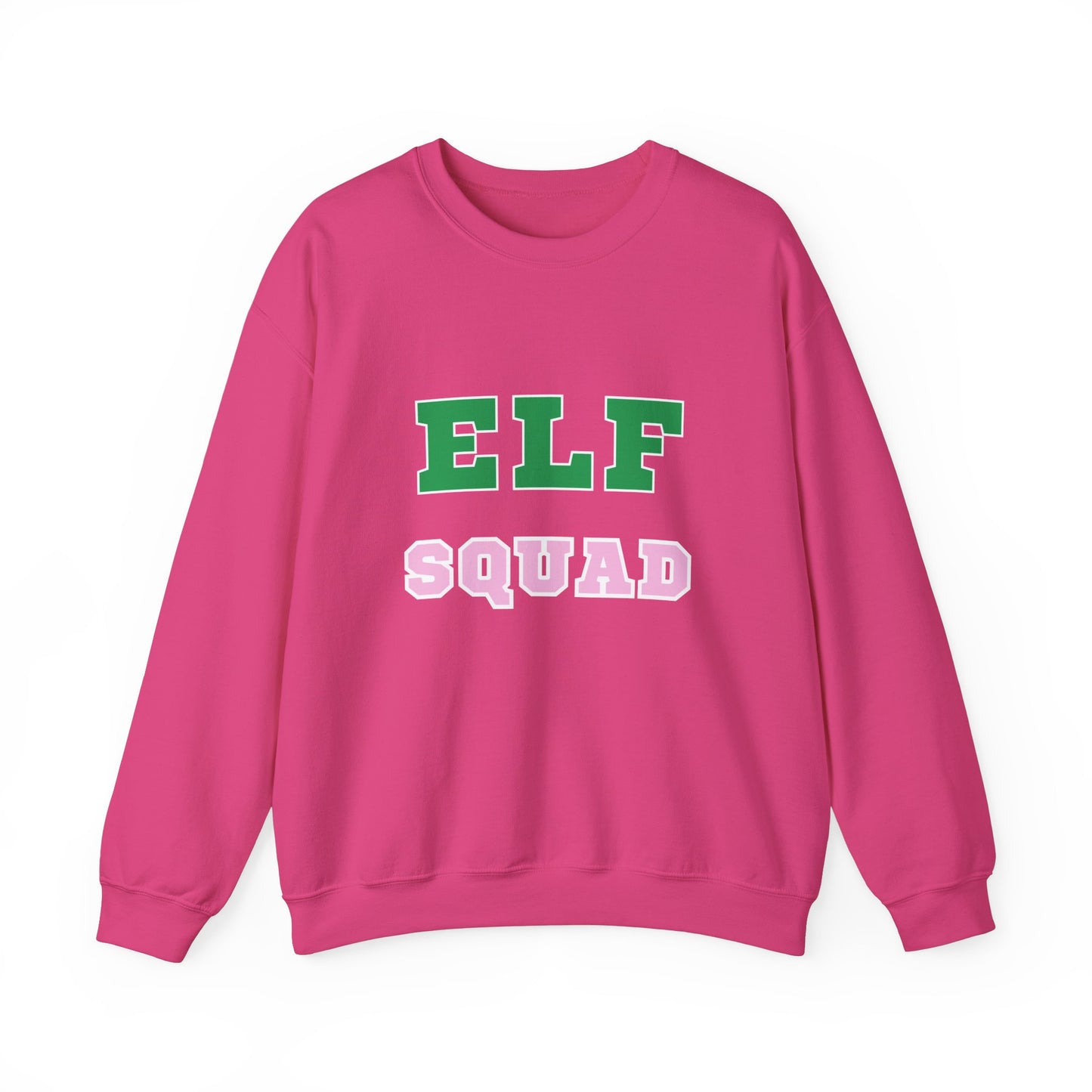 ELF SQUAD Unisex Heavy Blend™ Crewneck Sweatshirt - Festive Holiday Apparel