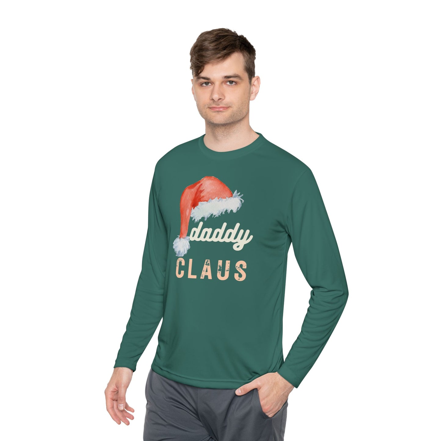 Men's Daddy Claus Lightweight Long Sleeve Tee