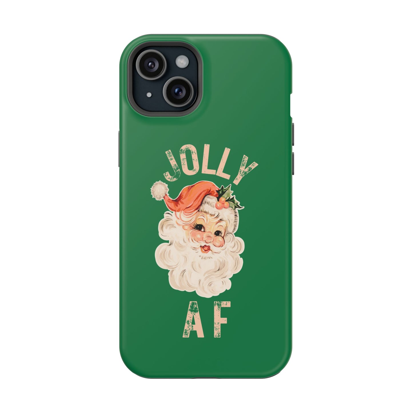 JOLLY AF Santa Magnetic Tough Phone Case | Festive Holiday Phone Protection