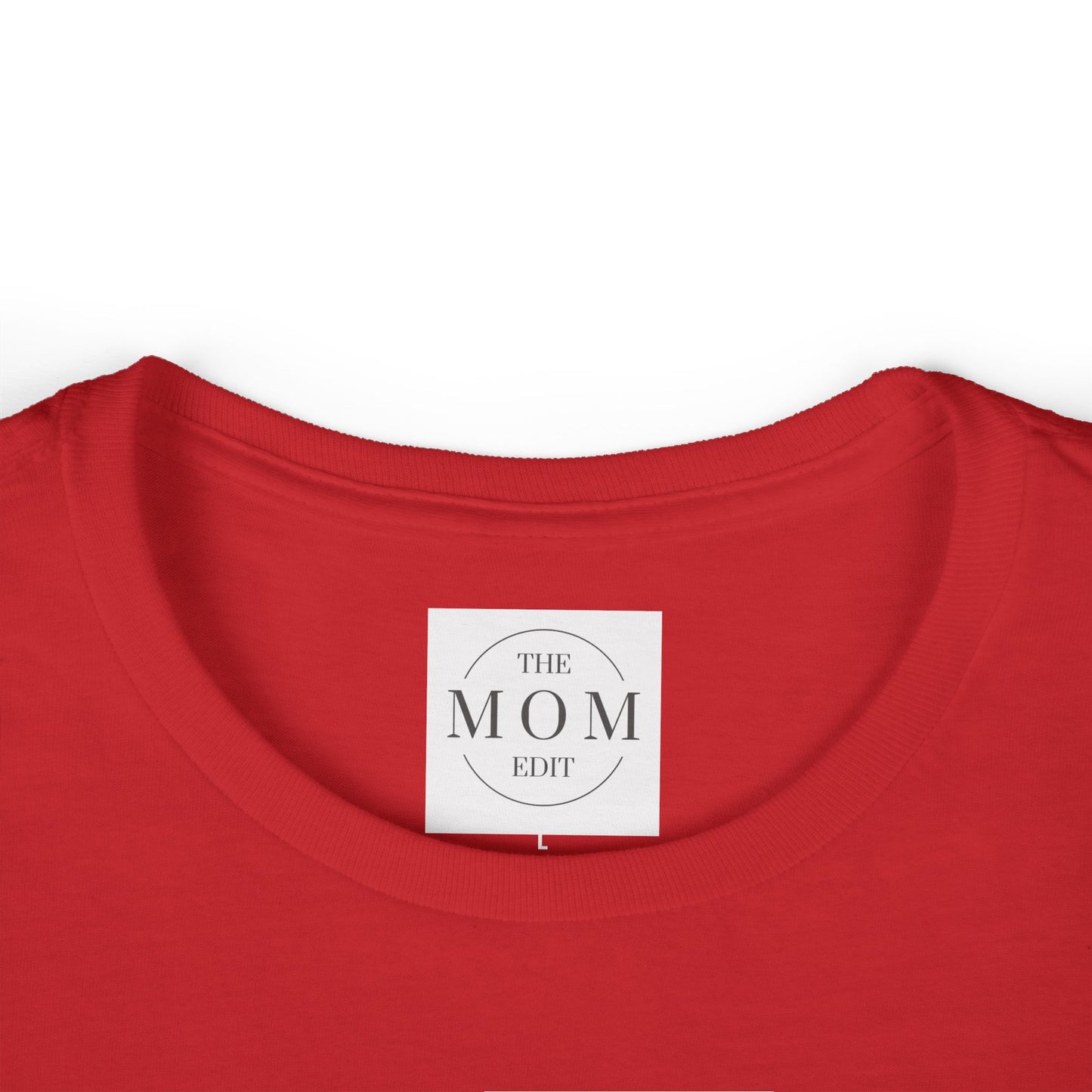 MERRY MAMA Holiday Fitted Tee | Women's Softstyle Christmas T-Shirt for Moms