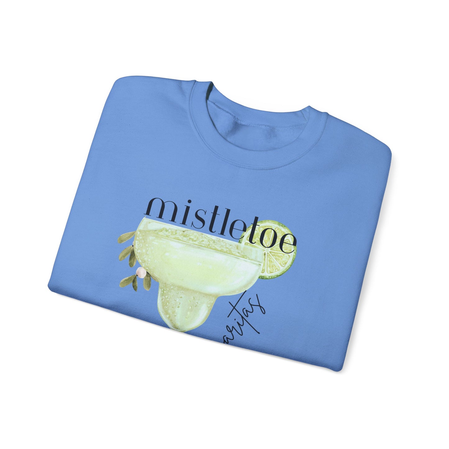 MISTLETOE & MARGARITAS Crewneck | Cozy Sweatshirt for Holiday Celebrations