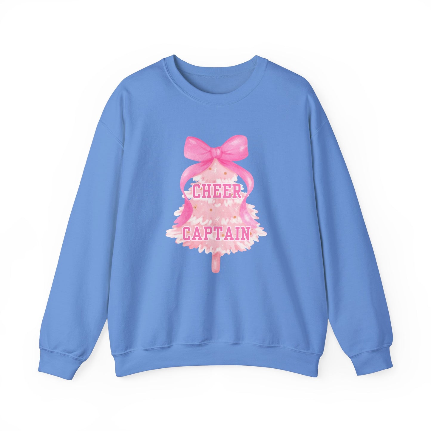 CHRISTMAS CHEER CAPTAIN Crewneck | Festive Holiday Sweatshirt for Women