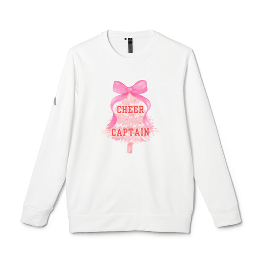 CHRISTMAS CHEER CAPTAIN Premium Adidas Crewneck | Festive Holiday Sweatshirt for Women