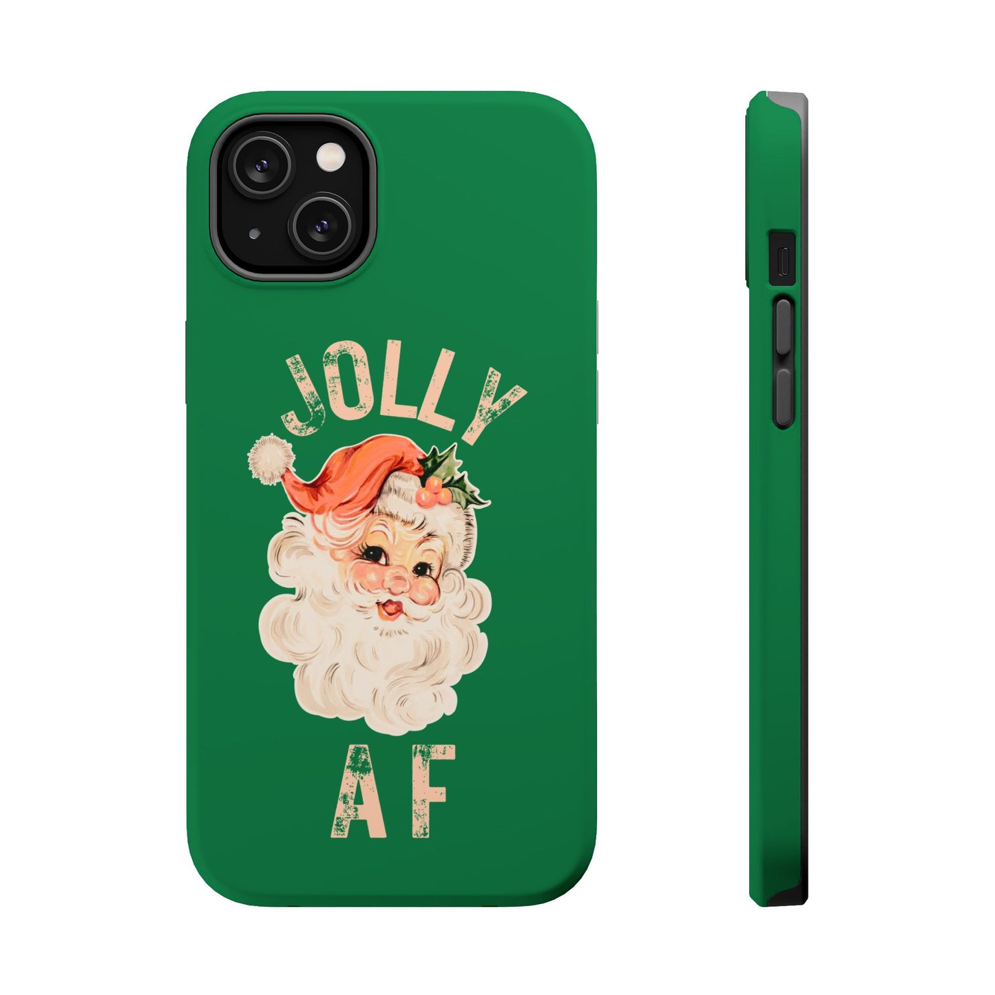 JOLLY AF Santa Magnetic Tough Phone Case | Festive Holiday Phone Protection