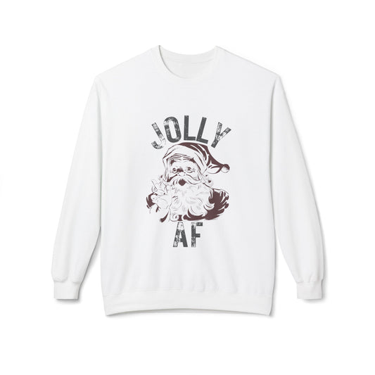 Jolly Christmas Crewneck Sweatshirt for Holiday Cheer