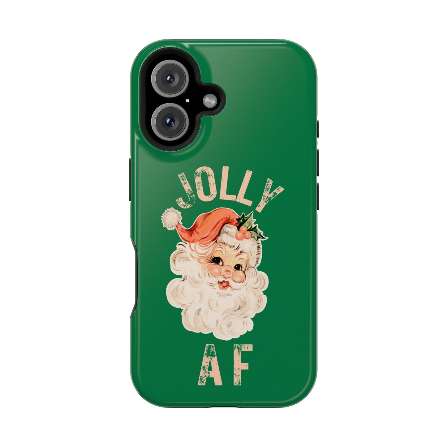 JOLLY AF Santa Magnetic Tough Phone Case | Festive Holiday Phone Protection