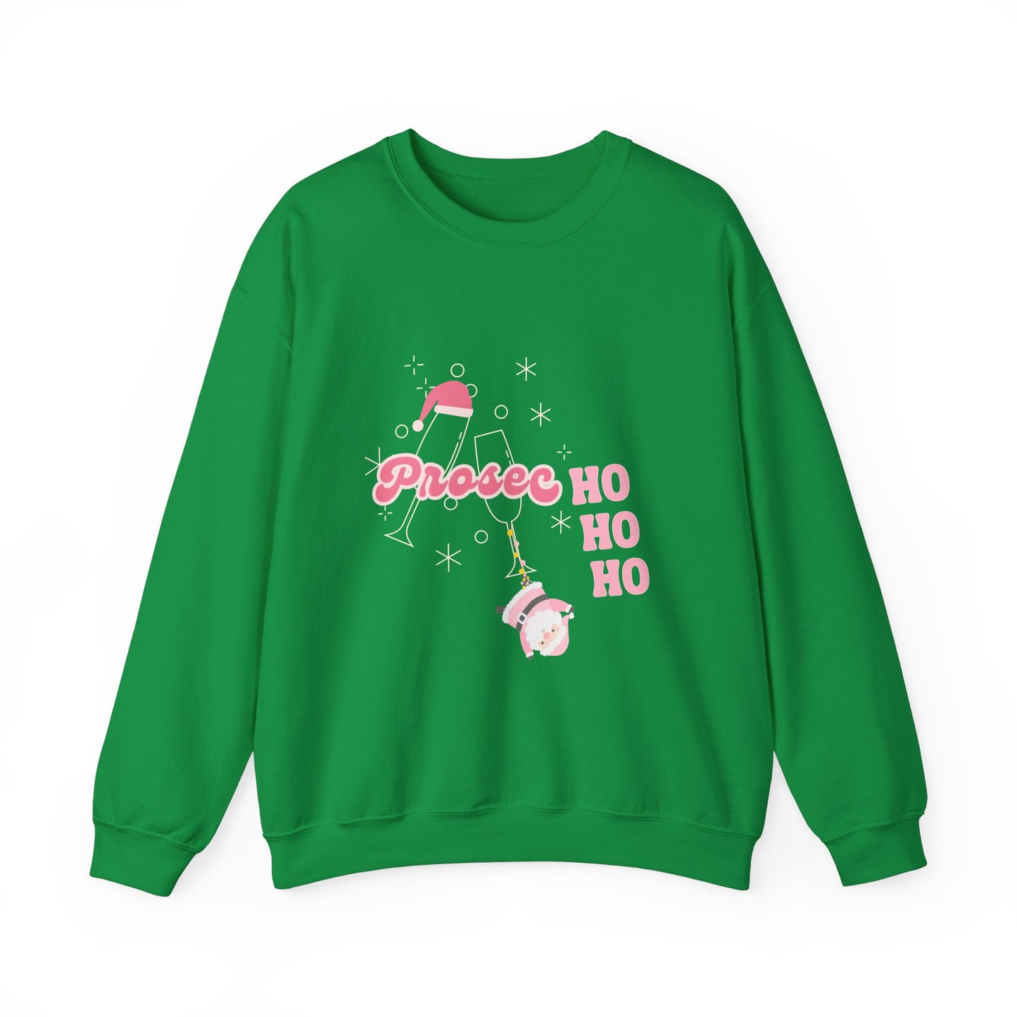 PROSECCO HO HO HO Sweatshirt | Festive Crewneck for Holiday Cheer