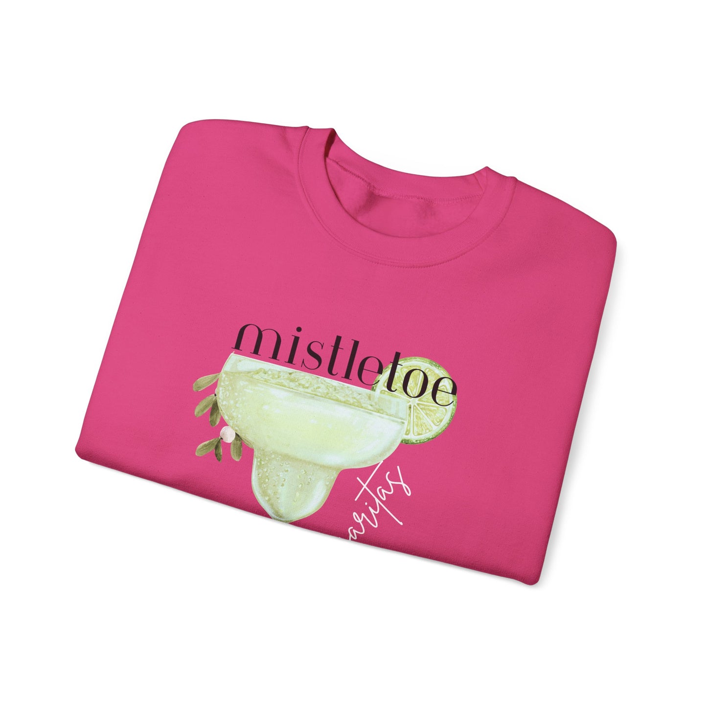 MISTLETOE & MARGARITAS Crewneck | Cozy Sweatshirt for Holiday Celebrations