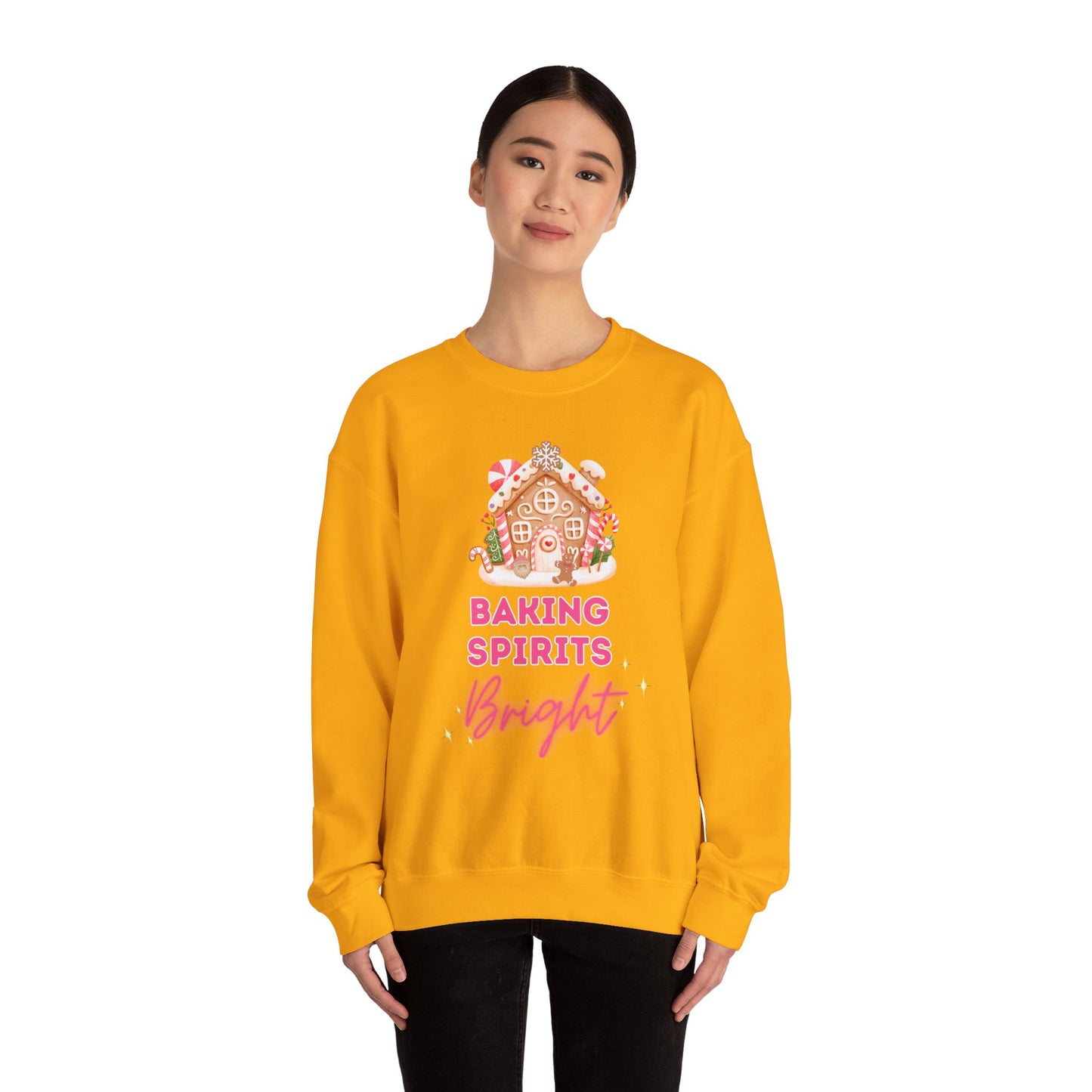 Baking Spirits Bright Sweatshirt | Cozy Holiday Crewneck