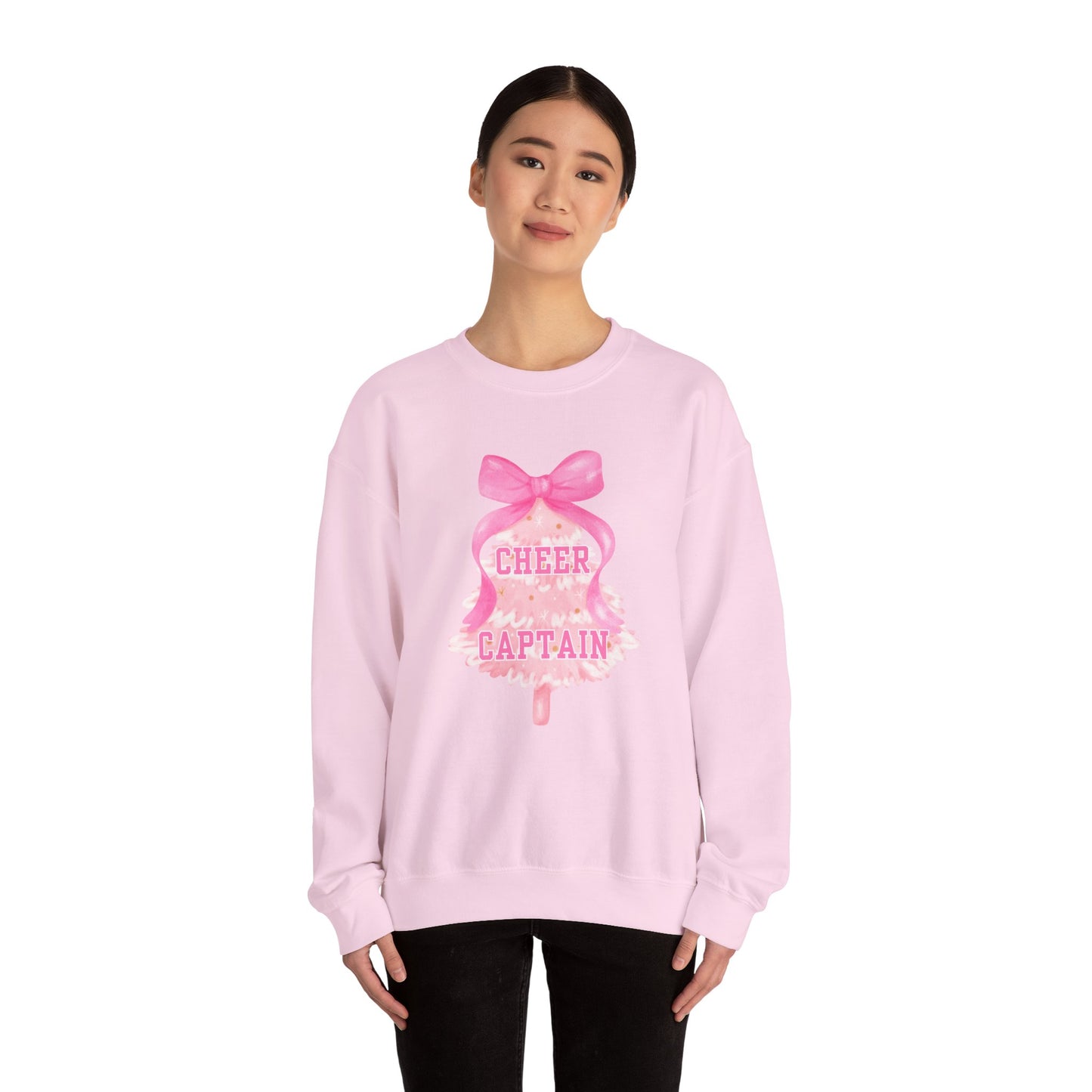 CHRISTMAS CHEER CAPTAIN Crewneck | Festive Holiday Sweatshirt for Women