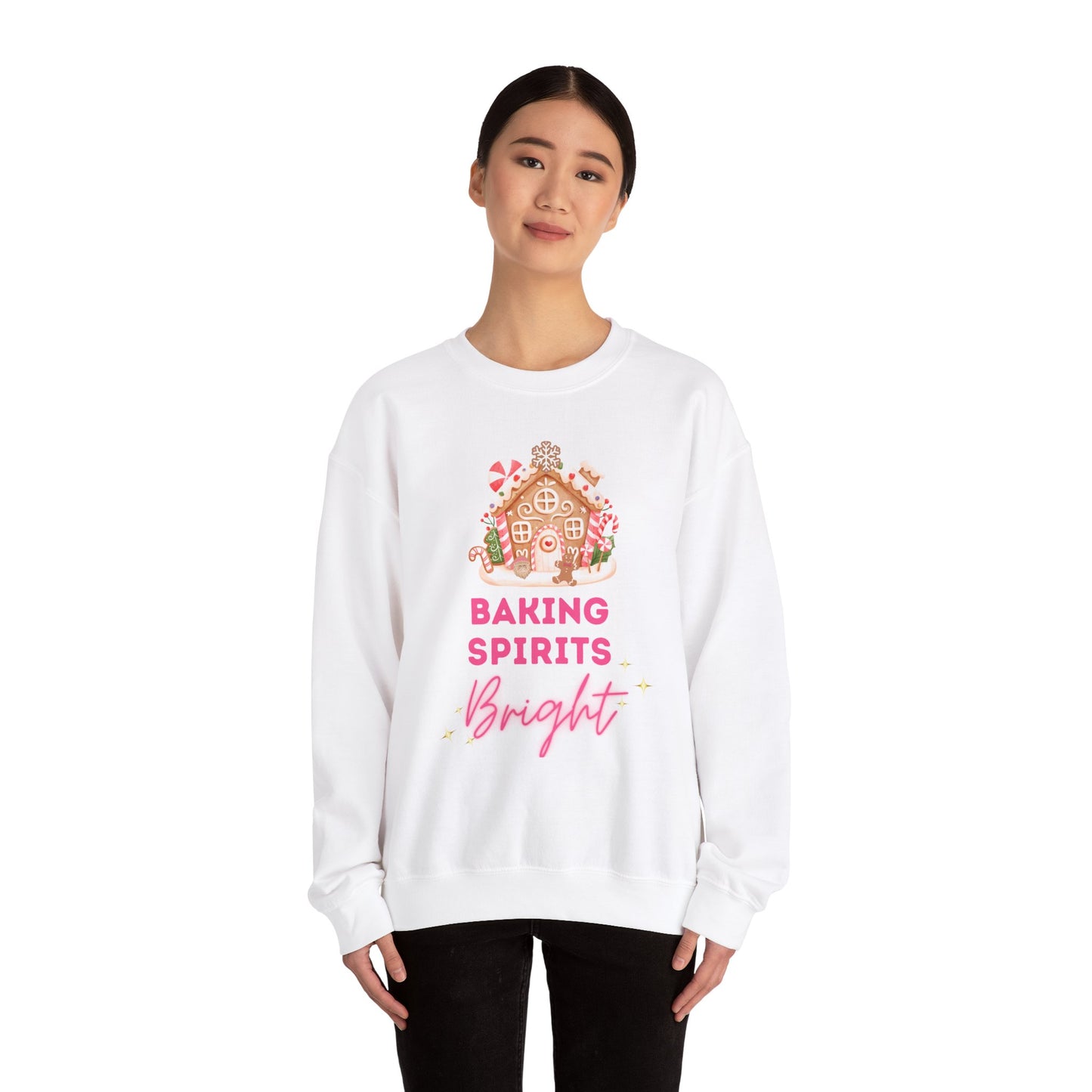 Baking Spirits Bright Sweatshirt | Cozy Holiday Crewneck