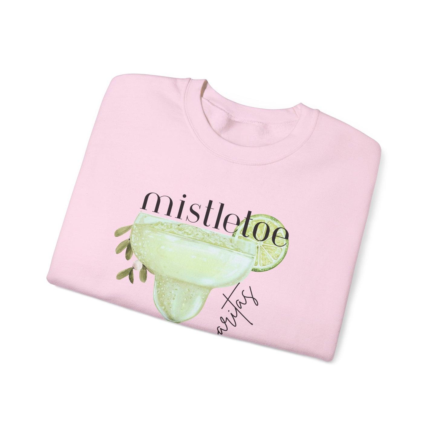 MISTLETOE & MARGARITAS Crewneck | Cozy Sweatshirt for Holiday Celebrations