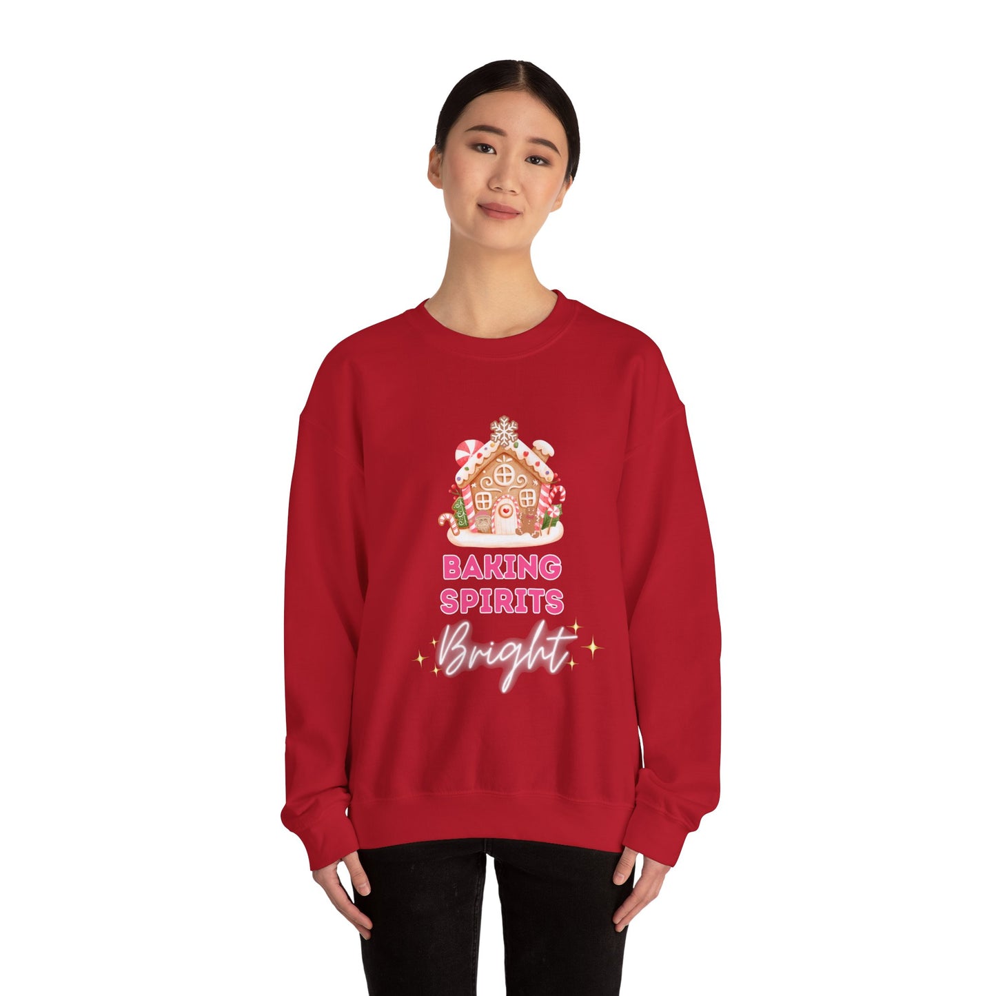 Baking Spirits Bright Sweatshirt | Cozy Holiday Crewneck