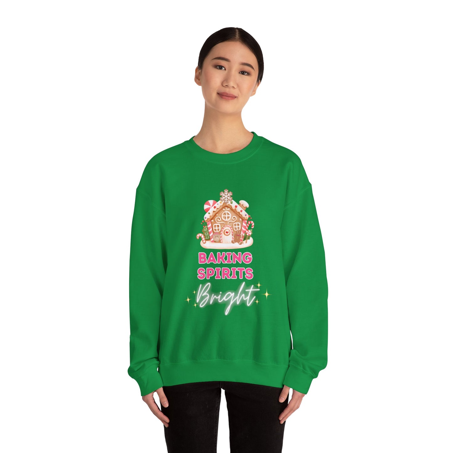 Baking Spirits Bright Sweatshirt | Cozy Holiday Crewneck