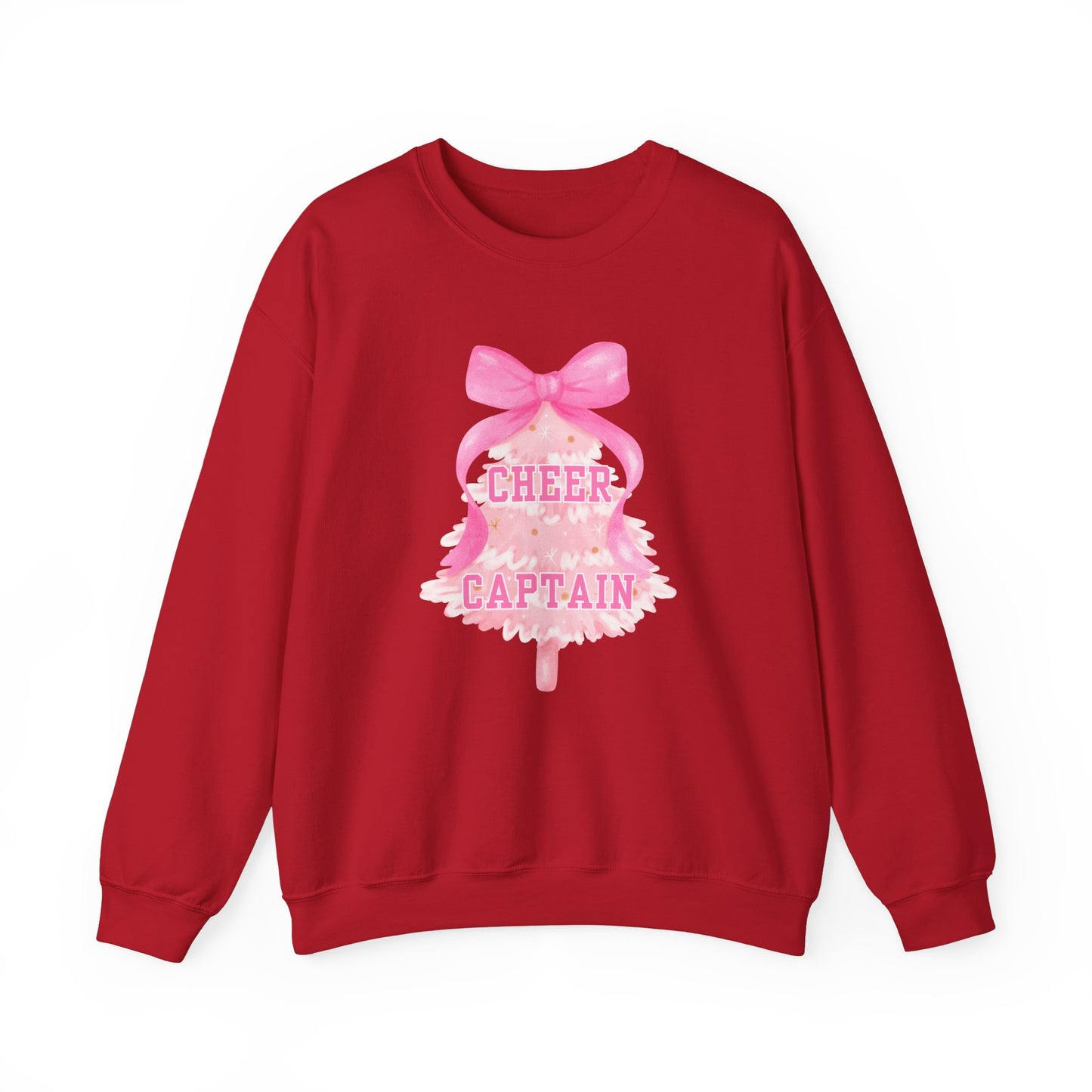 CHRISTMAS CHEER CAPTAIN Crewneck | Festive Holiday Sweatshirt for Women