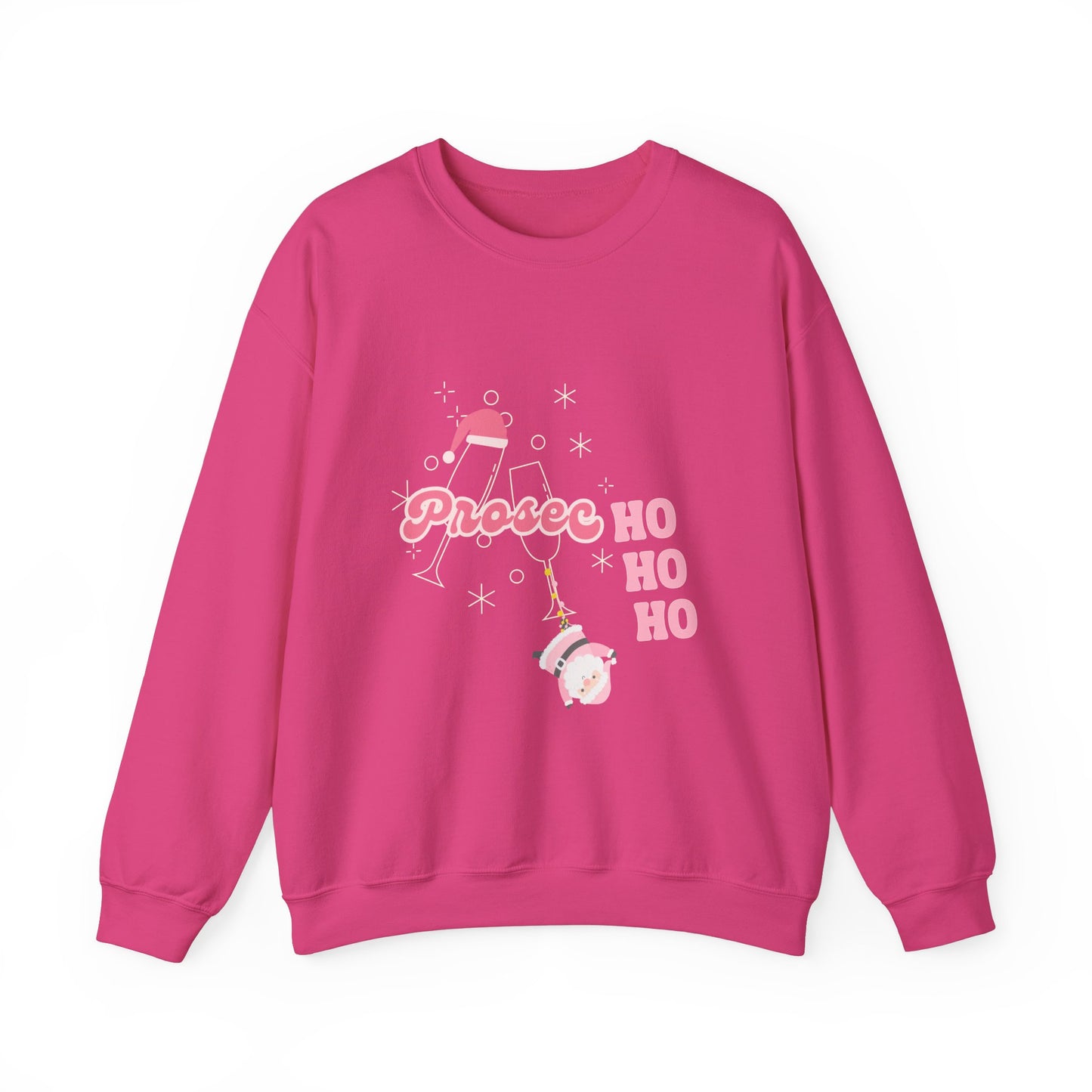 PROSECCO HO HO HO Sweatshirt | Festive Crewneck for Holiday Cheer