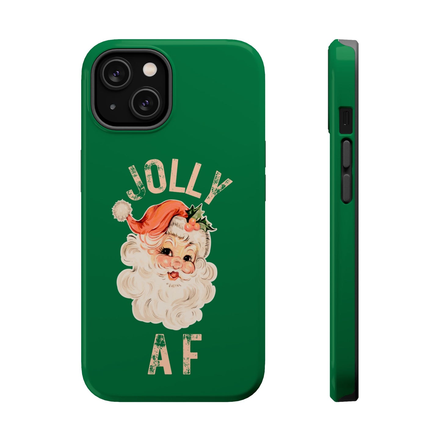 JOLLY AF Santa Magnetic Tough Phone Case | Festive Holiday Phone Protection