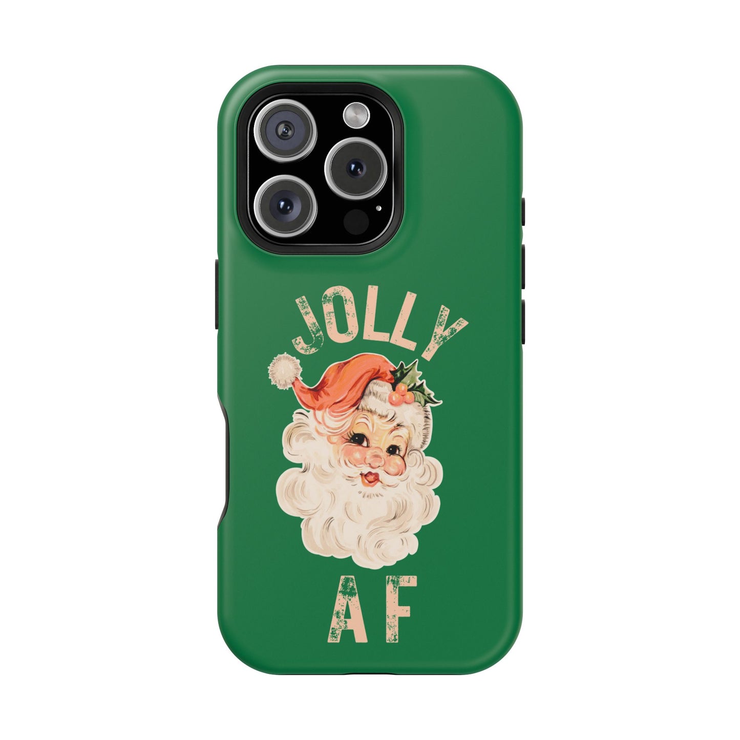 JOLLY AF Santa Magnetic Tough Phone Case | Festive Holiday Phone Protection