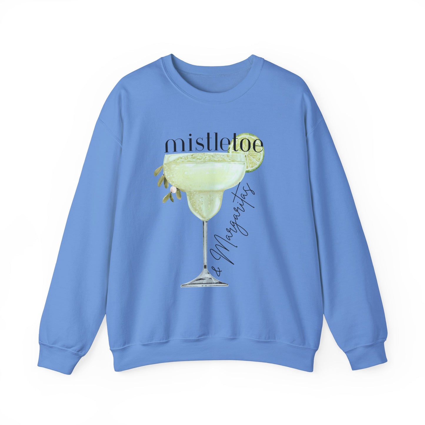 MISTLETOE & MARGARITAS Crewneck | Cozy Sweatshirt for Holiday Celebrations