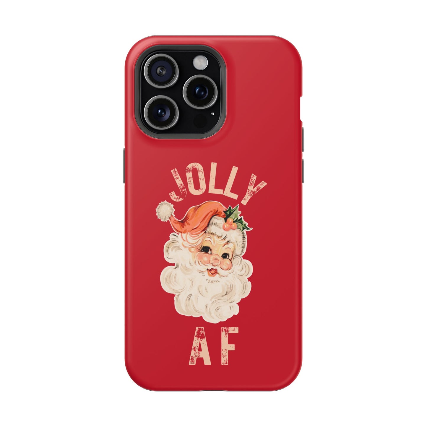 JOLLY AF Santa Magnetic Tough Phone Case | Festive Holiday Phone Protection