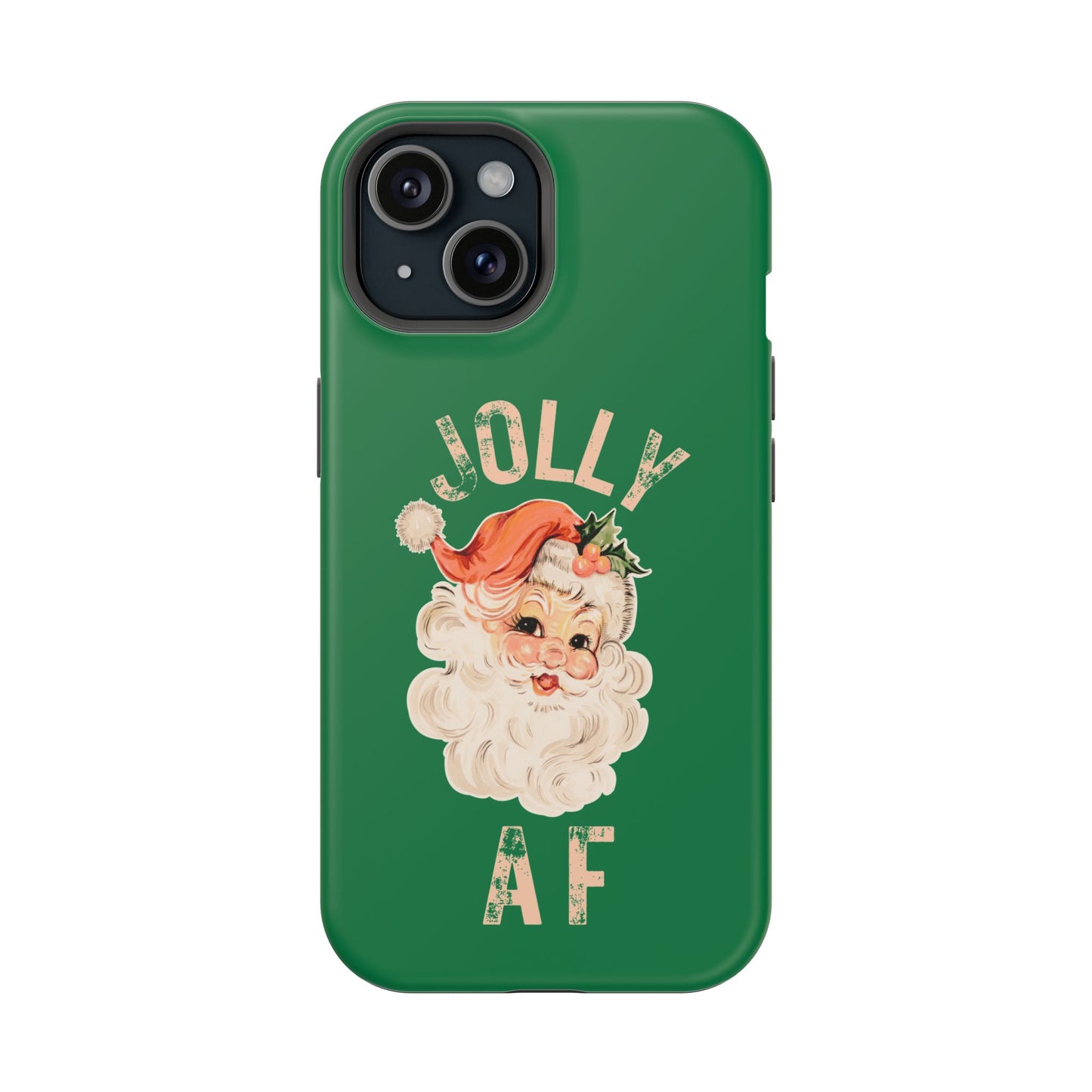 JOLLY AF Santa Magnetic Tough Phone Case | Festive Holiday Phone Protection