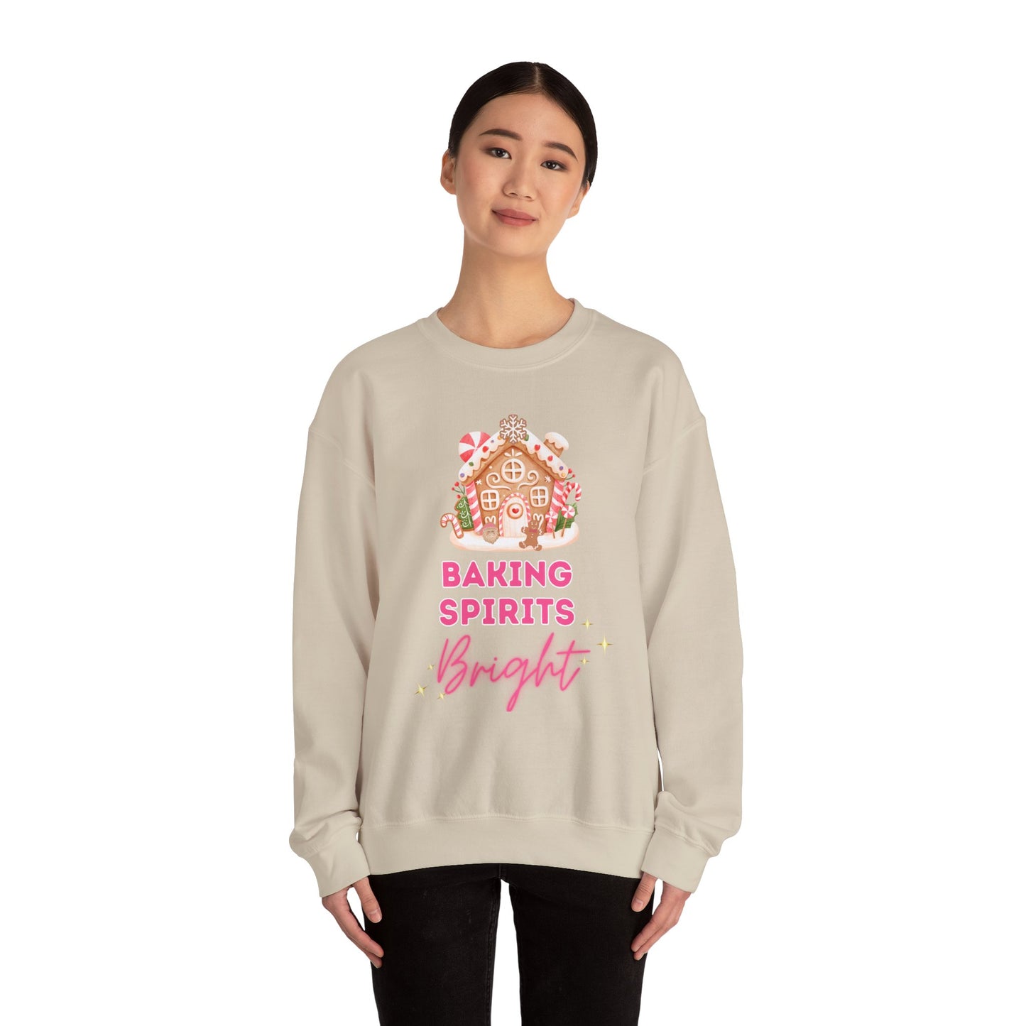 Baking Spirits Bright Sweatshirt | Cozy Holiday Crewneck