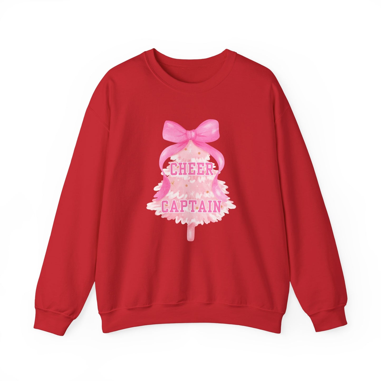 CHRISTMAS CHEER CAPTAIN Crewneck | Festive Holiday Sweatshirt for Women