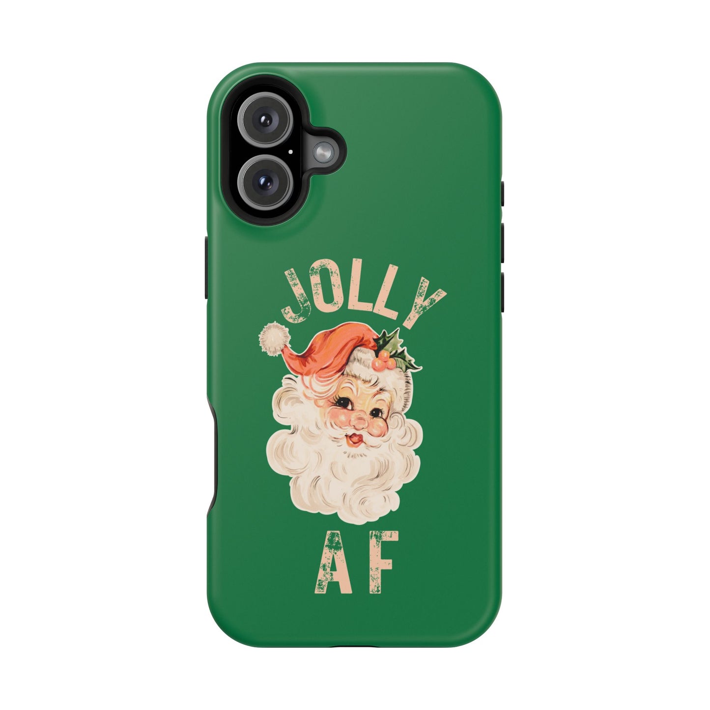 JOLLY AF Santa Magnetic Tough Phone Case | Festive Holiday Phone Protection