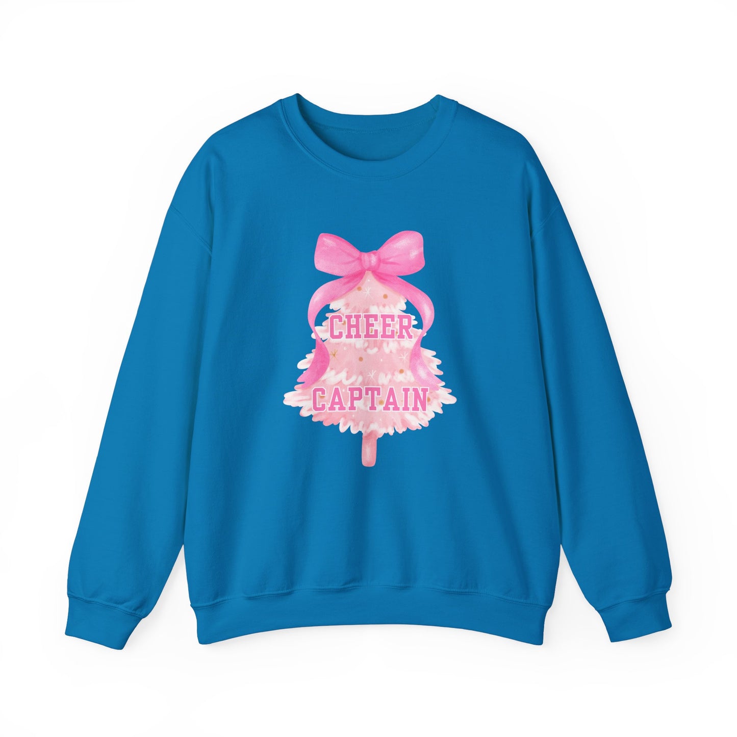 CHRISTMAS CHEER CAPTAIN Crewneck | Festive Holiday Sweatshirt for Women