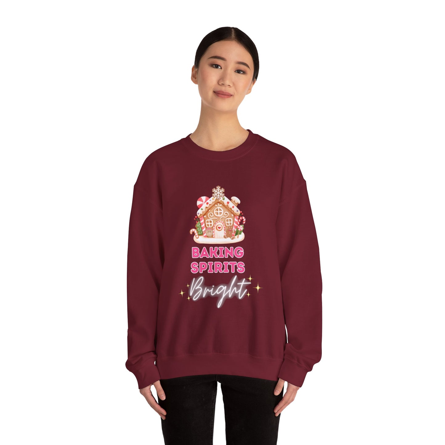 Baking Spirits Bright Sweatshirt | Cozy Holiday Crewneck