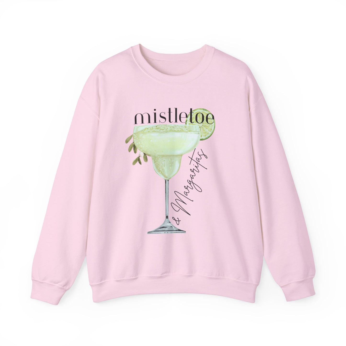 MISTLETOE & MARGARITAS Crewneck | Cozy Sweatshirt for Holiday Celebrations