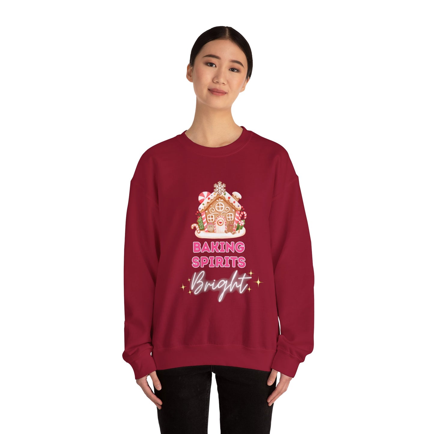 Baking Spirits Bright Sweatshirt | Cozy Holiday Crewneck