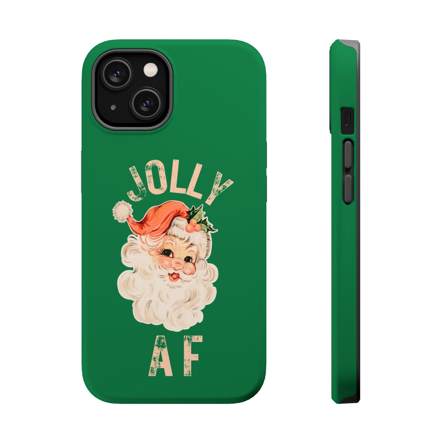 JOLLY AF Santa Magnetic Tough Phone Case | Festive Holiday Phone Protection