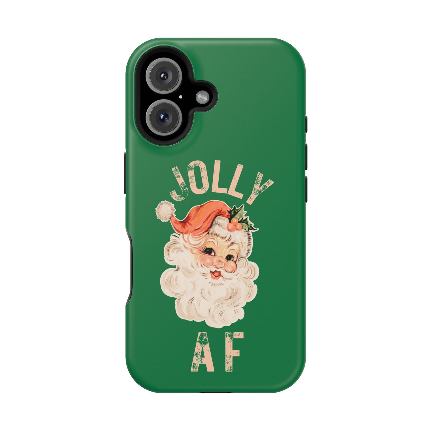 JOLLY AF Santa Magnetic Tough Phone Case | Festive Holiday Phone Protection